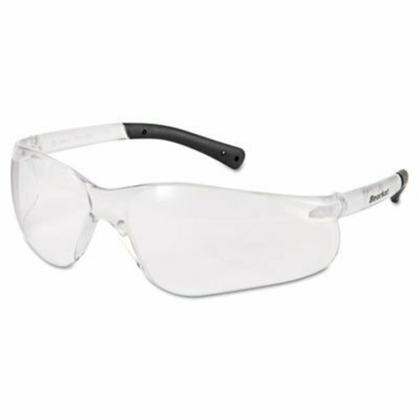 Ors Nasco MCR Safety, Bearkat Safety Glasses, Frost Frame, Clear Lens BK110AF